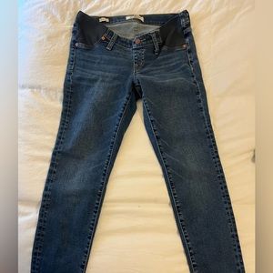 Madewell Side-Panel Maternity Jeans